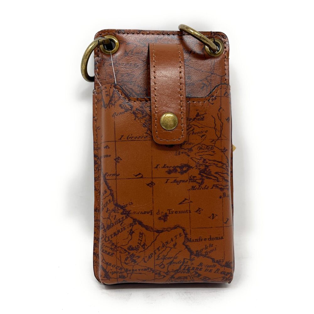9003 Farleigh Phone Crossbody, Riot Rust